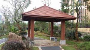 Wood Plastic Composite Outdoor WPC Pavilion