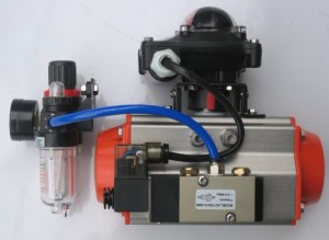 32mm ~400mm Pneumatic Actuators with ISO5211 Standard